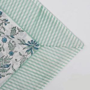 Nouvel arrivage de serviettes de Table indiennes imprimées en tissu de coton pur, ensemble de serviettes en coton fait à la main - Product Image 5