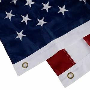 Bandera de EE. UU. para exteriores de alta resistencia con estrellas bordadas, bandera americana de 10x15 pies, 8x12 pies, 6x10 pies, 5x8 pies, 4x6 pies, 3x5 pies, 2x3 pies, rayas cosidas - Product Image 6