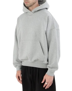 Nueva llegada ajustable Sudadera con capucha personalizada para hombres transpirable personalizado básico algodón mezclado sudaderas con capucha hombres para la venta hecho con capucha básicos - Product Image 4