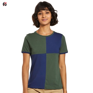 T-shirt multicolore pour femmes, vêtement d'extérieur, en coton polaire, avec impression de Logo personnalisé, style décontracté, à la mode - Product Image 4