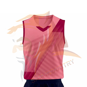 Maillots de volley-ball respirants de haute qualité imprimés par sublimation, créez votre propre ensemble de maillots d'équipe avec un design personnalisé - Product Image 4