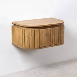 Mesita de Noche Vandana Arion Pebble en Madera de Mango Analis - Product Image 2