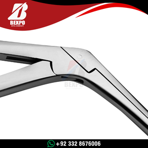 Pinzas de Cocodrilo de Acero Inoxidable Personalizadas de 3-12 cm con Mandíbula Lisa, Instrumento Quirúrgico Manual de Alta Calidad para Otorrinolaringología - Product Image 3