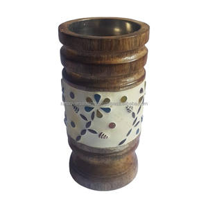 กระถางธูปหอมไม้ระดับพรีเมี่ยมทำขึ้นอย่างสวยงามสำหรับการทำสมาธิกลิ่นหอมในบ้านและน้ำมันหอมระเหยที่ผ่อนคลาย - Product Image 6