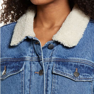 Producto de Moda en Tendencia: Chaqueta Vaquera para Mujer con Cuello Camisero, Prenda de Alta Calidad para Damas - Product Image 6