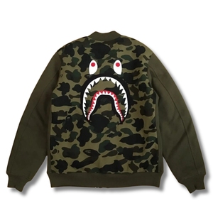 Chaqueta Premium MA-1 Shark Bomber |   Ropa Urbana Estilo Paracaídas, Edición Streetwear Flight, Venta al Por Mayor, Los Mejores Precios - Product Image 2