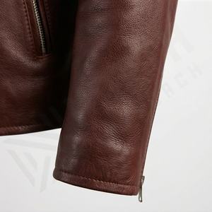 Chaquetas de cuero para motociclistas NAI-0506A, abrigos de moda, ropa al por mayor para motociclistas, equipo de protección para motociclismo de color personalizado - Product Image 6