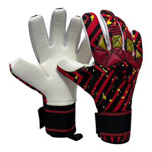 Gants de gardien de but de football professionnels de dernière conception, à doigts entiers, avec sangle de poignet réglable, imperméables et respirants - Product Image 4