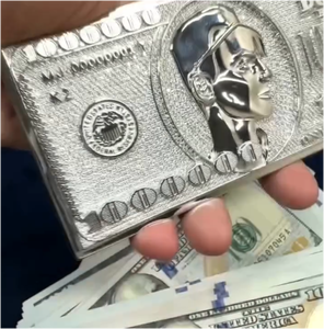 Colgante Personalizado de 1 Millón de Dólares con Moissanita VVS, Chapado en Plata, Estilo Hip Hop, Joyería Hecha a Mano, Regalo para Él, Estilo Rapper - Product Image 4