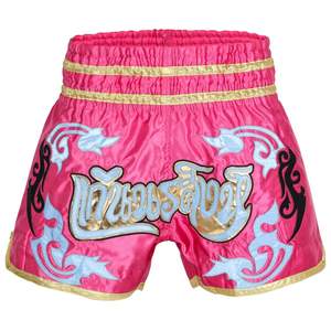 Pantalones Cortos de Muay Thai, Pantalones Cortos de Boxeo para Mujer, Bordados, Artes Marciales, Ropa de MMA, Gimnasio, Lucha, Kickboxing - Product Image 5