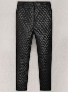 กางเกงหนังเย็บลายแบบควิลท์ของโบเชลลี - Product Image 1