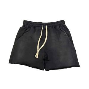 Shorts Homme Qualité Premium 2026 Séchage Rapide 100% Coton avec Poches Légers Logo et Lavage Acide - Product Image 2