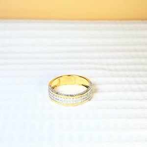 Anillo de Diamantes de Corte Brillante Redondo para Hombre, Certificado IGI, Cultivado en Laboratorio, Oro Amarillo de 14k, Regalo de Compromiso y Aniversario, Estilo Clásico - Product Image 3