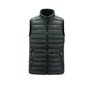 High Quality Fashionable Winter <b>Down</b> Puffer Hooded Vest Half Sleeveless Jacket for Men Puffer Jackets Export From Supplier - Product Image 4