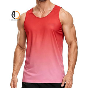 Camiseta Deportiva sin Mangas para Hombre, para Gimnasio y Entrenamiento - Product Image 1