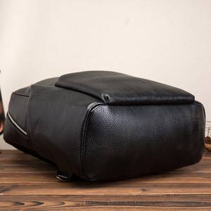 Travel Top Rated Genuine Leather Vintage Laptop <b>Backpack</b> <b>Waterproof</b> Anti-Theft Duty Travel Rucksack LBP-0351 - Product Image 5