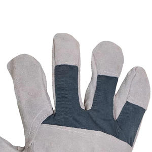 Guantes de Trabajo de Cuero Vacuno de Primera Calidad, Resistentes, Industriales, de Seguridad, para Uso Personal, Hogar y Jardín - Product Image 4