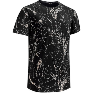 T-shirt graphique Hip Hop pour homme, style streetwear, décontracté, imprimé - Product Image 5