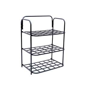 Durable Plastic Metal <b>Shoe</b> <b>Rack</b> Stackable Organizer for Home Closet Entryway Space Saving Easy to Assemble - Product Image 6