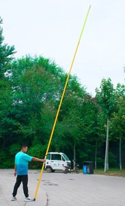 High Voltage Telescopic Hot Stick Electrical Fiberglass Triangle Shape - Product Image 4