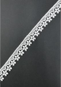 Cinta de encaje químico GPO premium con bordado floral de guipur para prendas de vestir, ropa, textiles para el hogar y decoración. - Product Image 4