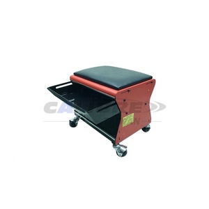 TAIWAN CALIBRE Rolling Mechanic Workshop <b>Stool</b> Creeper <b>Seat</b> with 1 Drawer, toolbox with <b>seat</b> - Product Image 1