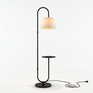 Lámpara de Pie Minimalista de Hierro con Pantalla, Diseño Industrial Moderno, Hecha a Mano, Decoración para Cumpleaños, Bodas, Hogar, Sala de Estar, Dormitorio, Oficina - Product Image 6