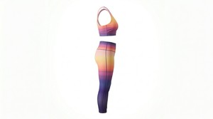 Conjunto de Yoga para Mujer, Tendencia 2026, Nuevo, Reversible, Sólido, Tallas Grandes, Transpirable, Ligero, con Logotipo Personalizado en la Parte Delantera - Product Image 4