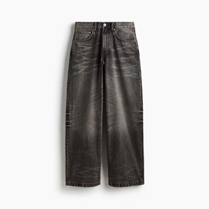 Pantalones Vaqueros Extra Holgados Personalizados para Hombre, Moda Urbana, Corte Holgado, Pantalones de Mezclilla Casuales, Estilo Hip Hop, Pierna Ancha - Product Image 3