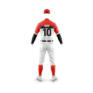 Maillot de baseball pour homme le plus vendu, personnalisable avec logo, tenue d'équipe respirante et à séchage rapide, 100 % polyester - Product Image 3
