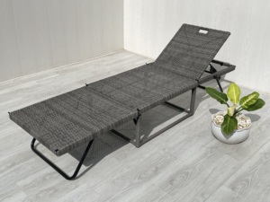 Tumbona Plegable de Acero Inoxidable Hecha a Mano en Vietnam, Moderna, Premium, Resistente, con Cojín de Poliéster, 1 Año de Garantía, para Jardín y Piscina - Product Image 6