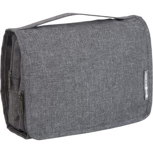 MA74 Compact Hanging Travel for <b>Toiletry</b> <b>Bag</b> with Multiple Compartments Detachable <b>Clear</b> Airport Mesh Pocket Logo Pattern - Product Image 1