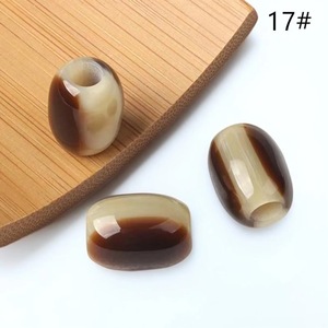 Kit de manualidades DIY de ILAHI: Pulsera de resina verde facetada con estatuilla de resina suelta, diseño del estado Uttar Pradesh, para ocasiones especiales - Product Image 3