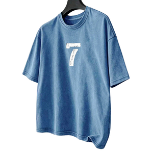 เสื้อยืดคอตตอน 100% พิมพ์ลายกราฟิกสไตล์วินเทจ แขนสั้น คอกลม ทรงโอเวอร์ไซส์ สตรีทแวร์ลำลอง ไซส์ XL ขายส่งเสื้อผ้า - Product Image 1