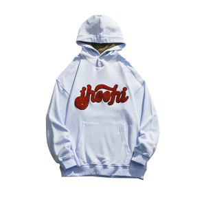 Sweat à capuche décontracté et tendance pour homme avec imprimé graphique en relief et motif flèches, collection essentielle - Product Image 5