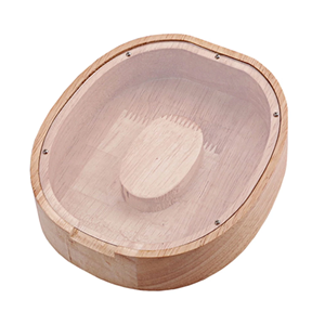 Hucha con Forma de Letra al por Mayor, Caja de Madera para Monedas con Ventana Acrílica Transparente, Regalo Creativo de Cumpleaños para Niños de Fábrica Vietnamita - Product Image 2