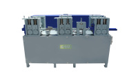 Machine à éplucher le bambou robuste avec élimination des nœuds internes, avec fonction de découpe et de tranchage (machine 4 en 1) puissance 3KW moteur 4HP