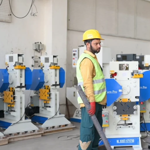 Q36 Iron Worker Machine 120 Ton Semi Automatic Hydraulic | Punching Shearing Angle Channel Cutting Machine for Steel Fabrication - Product Image 2