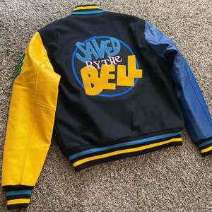 Aspecto atractivo Venta en línea Universidad Varsity Chaqueta de béisbol Calidad fina Bordado ligero Logo Lettermen Jacket - Product Image 2