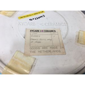 XYCARB <b>CERAMICS</b> 620003 <b>CERAMIC</b> FOCUS <b>RING</b> D-SHAPE - Trusted Global Legacy Semiconductor Equipment and Parts at - Product Image 5