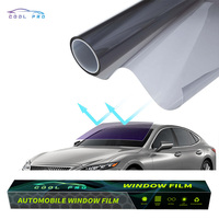 Revêtement céramique nano de qualité supérieure, film teinté ultra transparent pour vitres, film teinté haute résistance à la chaleur, couleur stable, film teinté pour voiture