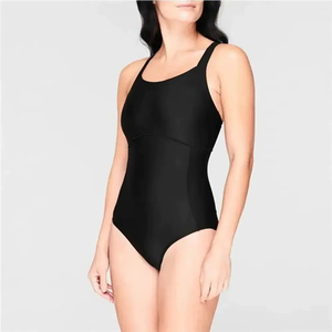Traje de Baño Profesional de Nailon y Elastano para Mujer, Traje de Baño de Una Pieza para Entrenamiento y Competición, UPF50+, Secado Rápido, Venta al por Mayor - Product Image 5