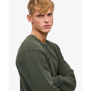 Sweat-shirt d'hiver pour homme, coupe ample, en coton brossé épais, style streetwear, vente en gros usine - Product Image 4