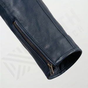 Chaqueta de Motociclista de Cuero Genuino para Hombre de la Mejor Calidad, Nueva Colección de Invierno, Chaquetas de Motocicleta con Protecciones Desmontables Personalizadas - Product Image 6