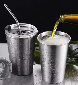 Juego de Dos Tazas de Cóctel de Acero Inoxidable, Modelo Mint Julep, para Café, Leche o Uso en Restaurantes y Cocinas, Más Vendido - Product Image 6