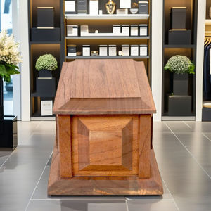 Urne en bois de style nord-américain de haute qualité DSU107 Garantie écologique de 3 ans Fournitures funéraires de Zion Direct - Product Image 1