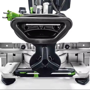 Último modelo de sierra ingletadora deslizante de doble compuesto KS 120 sin T-LOC + paquete de extractor de polvo CT 48 - Product Image 1