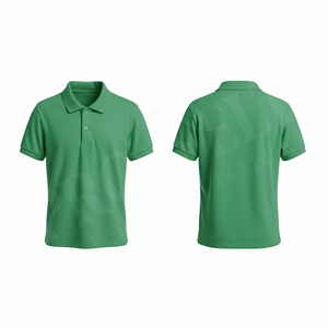 Polo uni pour homme, dernière collection 2026, manches courtes, mélange de coton, décontracté, respirant, uniforme de golf d'été, personnalisable avec logo - Product Image 4