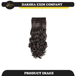 Premium Indian Remy Straight Style Raw Temple Extensiones de trama de cabello humano blanqueado-¡Económico! - Product Image 6