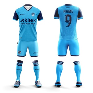 Factory Direct Custom Football Jersey Soccer Shirts Shorts Uniform Team Wear Quick Dry Sublimation OEM Supplier - Product Image 1